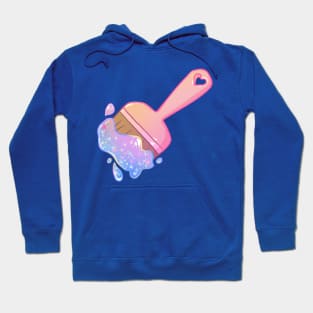 Sparkly Paintbrush Hoodie